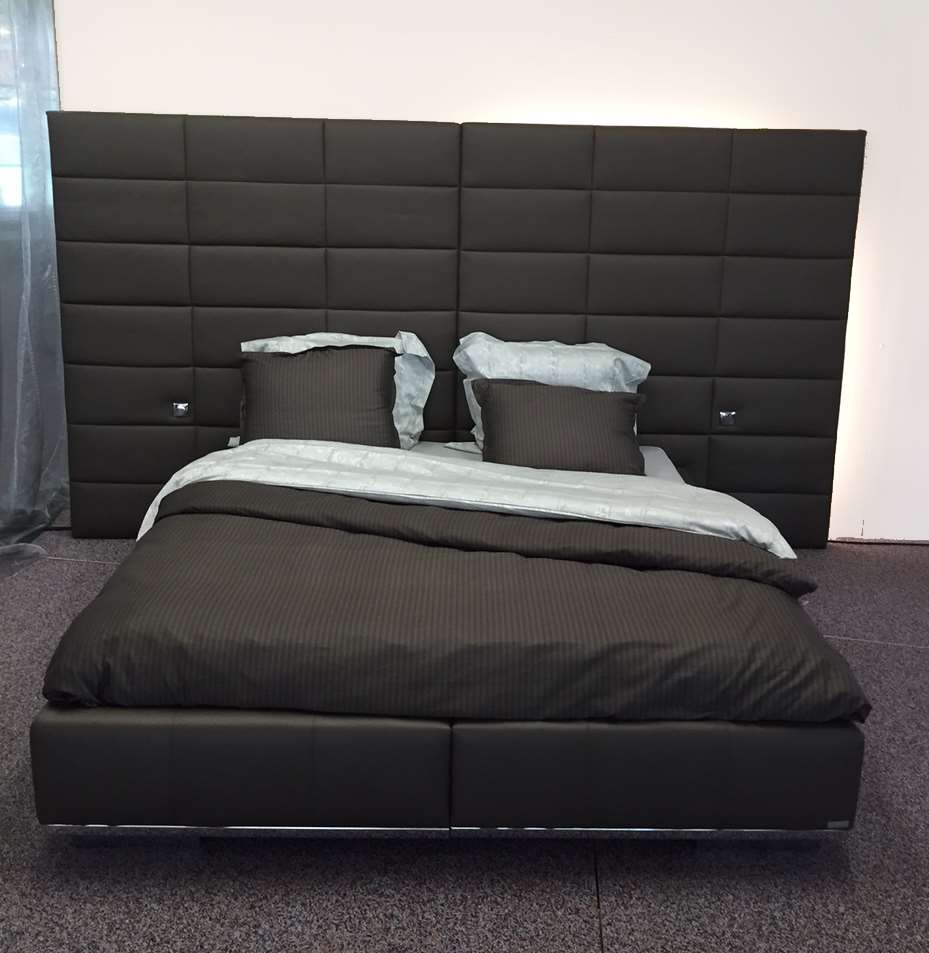 Gestoffeerd ledikant JOOP! -echt leder- Showroommodel